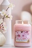 Yankee Candle Pink Classic Large Cherry Blossom Scented Candle