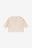 The Little Tailor Soft Pink Cotton Cardigan