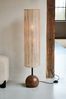 French Connection Wood Kinsha Floor Lamp