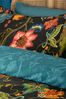 Paoletti Multicolour Botanist Opulent Floral Cotton Sateen Duvet Cover and Pillowcase Set