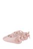 Monsoon Pink Baby Valeria Shimmer Bootie Shoes