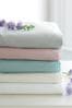 Laura Ashley Duck Egg Blue 400 Thread Count Cotton Fitted Sheet