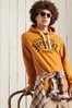 Superdry Yellow Heritage Mountain Graphic Hoodie