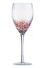 Set of 4 Speckle Wine Glasses By The DRH Collection