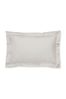Set of 2 Silver 400 Thread Count Cotton Pillowcases