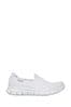 Skechers® White Sure Track Slip Resistant Slip-On Work Shoes