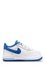 Nike White/Blue Air Force 1 Infant Trainers