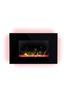 Dimplex Black Toluca Deluxe Electric Wall Fire