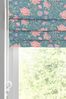 Blue Tapestry Floral Dusky Seaspray Made to Measure Roman Blind