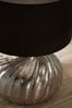 Pacific Silver Metal Twist Table Lamp