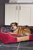 Scruffs® Red Washable Highland Tartan Large Breed Dog Bed