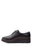 Clarks Black Leather Shaylin Lace Shoes