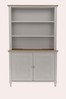 Hanover Pale French Grey Dresser Top For 2 Door Sideboard 
