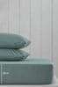 Sage Green Cotton Rich Fitted Sheet