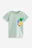 Blue Pineapple Short Sleeve Character T-Shirt (3mths-7yrs)