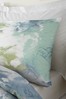 Fusion Blue Tie Dye Easy Care Duvet Cover And Pillowcase Set
