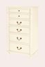 Ivory Clifton 6 Drawer Tall Chest