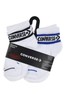 Converse White Ankle Socks 6 Pack Kids