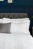 White Waffle 300 Thread Count Collection Luxe 100% Cotton Duvet Cover And Pillowcase Set