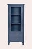 Dusky Seaspray Henshaw 1 Door 2 Drawer Display Unit