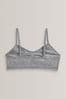 Grey/White 2 Pack Seamless Crop Tops (7-16yrs)