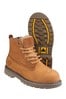 Amblers Safety Brown Tobacco FS103 Goodyear Welted Lace-Up Ladies Safety Boots