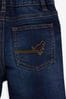 Indigo Blue Regular Fit Five Pocket Jeans With Stretch (3mths-7yrs)