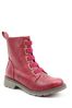 Heavenly Feet Purple Ladies Lace-Up Ankle Boots