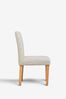 Set Of 2 Moda II Dining Chairs With Natural Legs