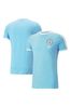 Puma Blue Manchester City Football Heritage T7 T-Shirt