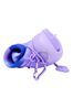 Smiggle Purple Vivid Silicone Roll Up Drink Bottle