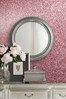 Muriva Pink Oriah Glitter Wallpaper Wallpaper