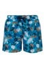 Sunuva Blue Jungle Tiger Swim Shorts