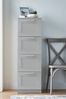 Grey Flynn Tall Chest of Drawers