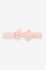 Floral 3 Pack Bow Baby Headbands (0-18mths)