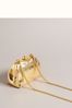 Ted Baker Mirise Gold Mini Clutch Frame Bag