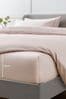 Blush Pink Collection Luxe 400 Thread Count Deep Fitted 100% Egyptian Cotton Sateen Deep Fitted Sheet