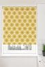 Sunshine Yellow Retro Daisy Made To Measure Roller Blind