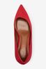 Red Regular/Wide Fit Forever Comfort® Asymmetric Kitten Court Shoes