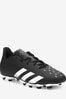 adidas Black Predator P4 Firm Ground Football Boots