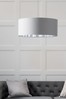 Silver Rico Easy Fit Pendant Lamp Shade
