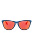 Oakley® Blue Frogskins Prizm Ruby Lens Sunglasses