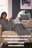 Silentnight Grey Snugsie Wearable Blanket