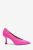 Pink Point Toe Court Shoes