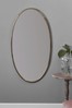 Pacific Gold Oval Wall Mirror