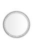 Gallery Direct Silver Troy Round Mirror