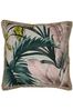 furn. Pink Amazonia Botanical Polyester Filled Cushion