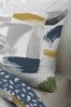 Fusion Blue Brushstrokes Duvet Cover and Pillowcase Set
