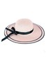 HotSquash Pink Stripe Detail Women's Sun Hat