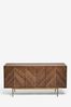 Swoon Dark Klee Acacia Wood Large Sideboard